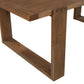 Ayala 7 Pc Dining Set by Alpine Furniture - Antique Cappuccino