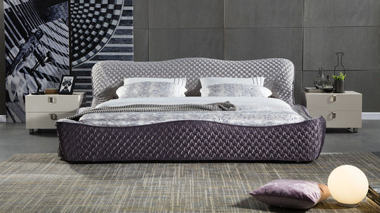 American Eagle C260 Modern Purple Fabric Bed