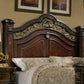 McFerran B163 Augustus Poster Bedroom Collection - Antique Metal Brass