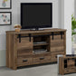 Calhoun B3000-7 Media Chest - Sliding Barn Doors