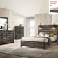 Carter B6800 Weathered Grey Bedroom Collection