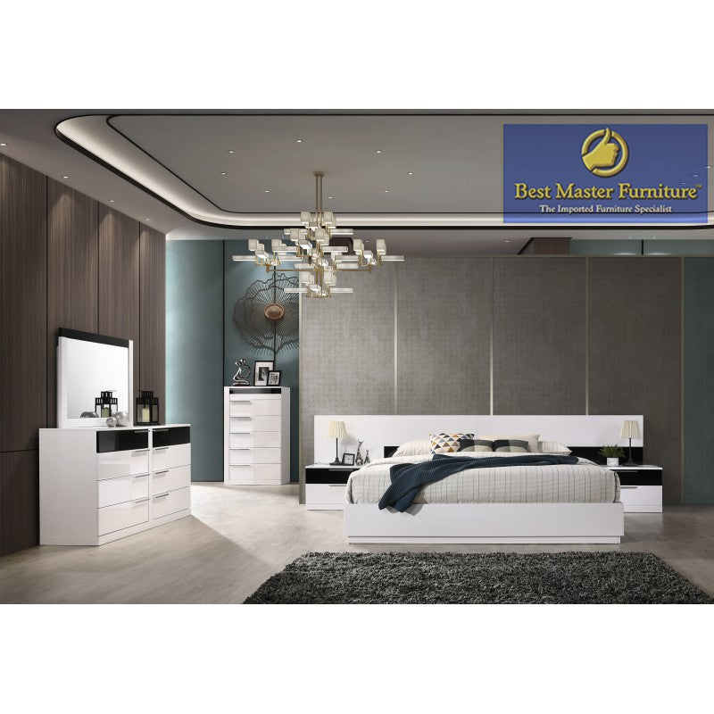 Bahamas Modern Bedroom Collection - Optional Lightbox