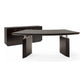 Sharelle Furnishings Bali Curved Desk - Wenge or White Lacquer