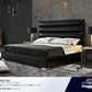 Bardot Low Profile Bed by Diamond Sofa - 3 Quintessential Colors
