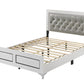 Acme Casilda White Platform Bedroom Collection - LED Headboard