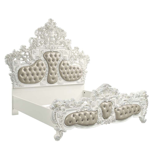 Vanaheim King Bedroom Collection by Acme - Antique White Finish
