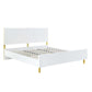Gaines High Gloss Bedroom Collection - White or Gray