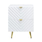 Gaines High Gloss Nightstand