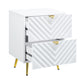 Gaines High Gloss Nightstand