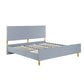 Gaines High Gloss Bedroom Collection - White or Gray