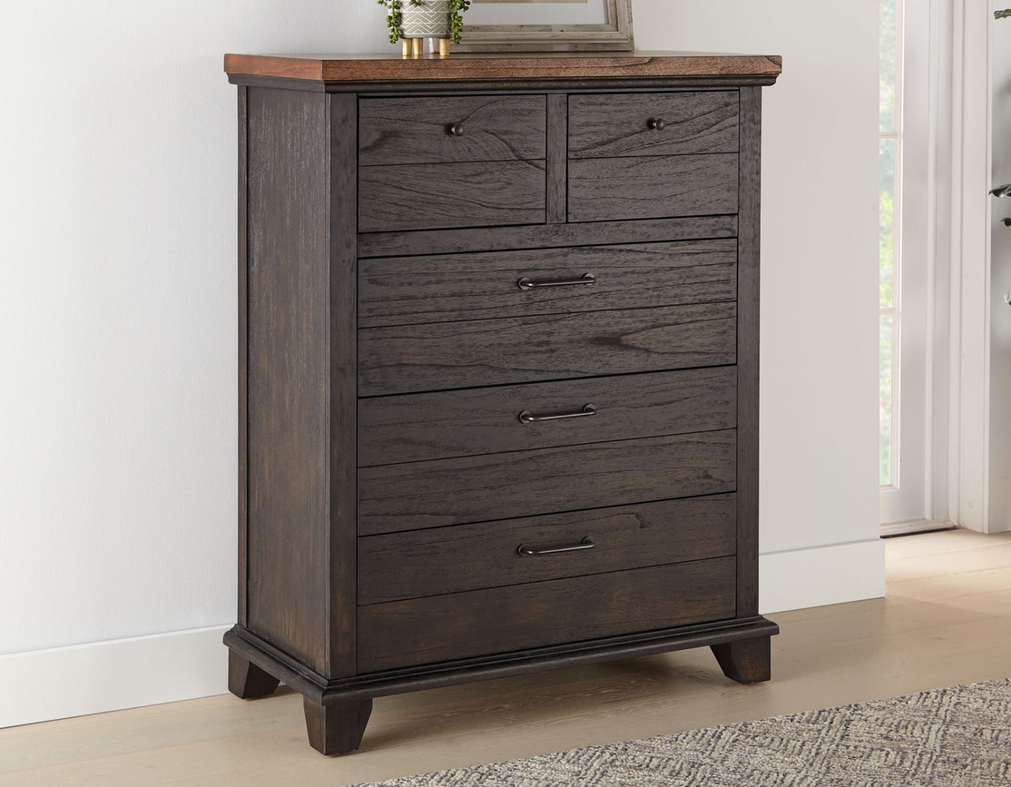 Steve Silver Bear Creek Bedroom Set - Brown or Honey Smoke