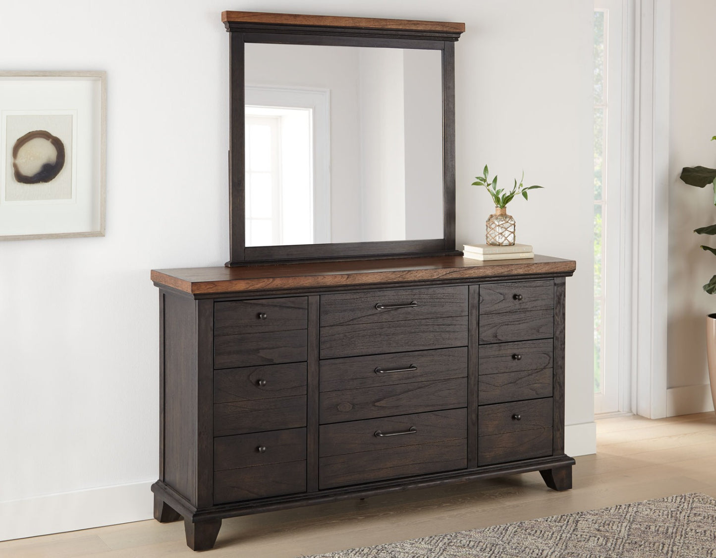 Steve Silver Bear Creek Bedroom Set - Brown or Honey Smoke