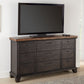 Steve Silver Bear Creek Bedroom Set - Brown or Honey Smoke