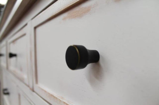 Midnight Bedroom Collection - Whitewash Finish