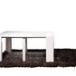 Colección de comedor Bellini lacado blanco - 5 extensiones