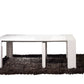 Colección de comedor Bellini lacado blanco - 5 extensiones