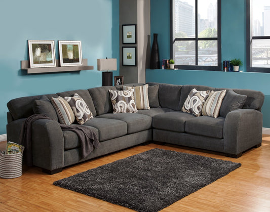 Comfort Industries Wesley 3 Pc Sectional