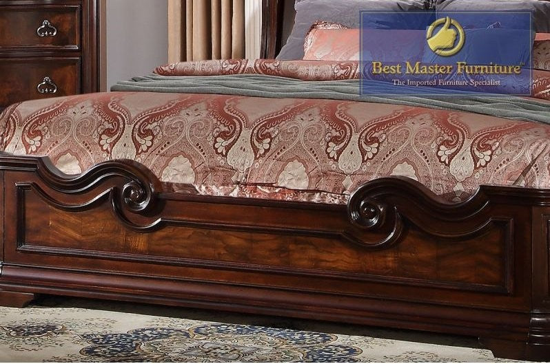 Brutus B1003 Bedroom Collection - Marble Top Case Goods