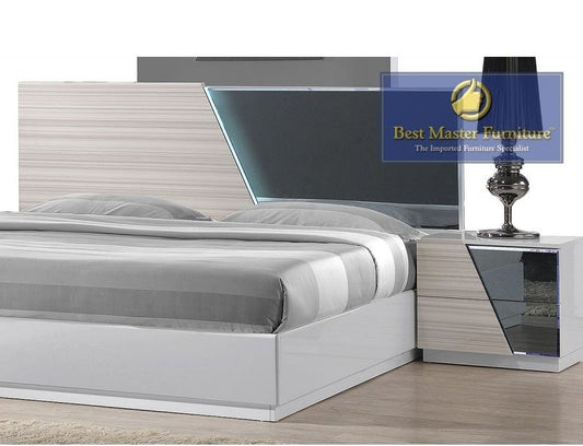 Manchester Modern Bedroom Furniture - Zebra White