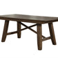 Brayden 6 Pc Dining Collection by Alpine Furniture - Acacia Solids