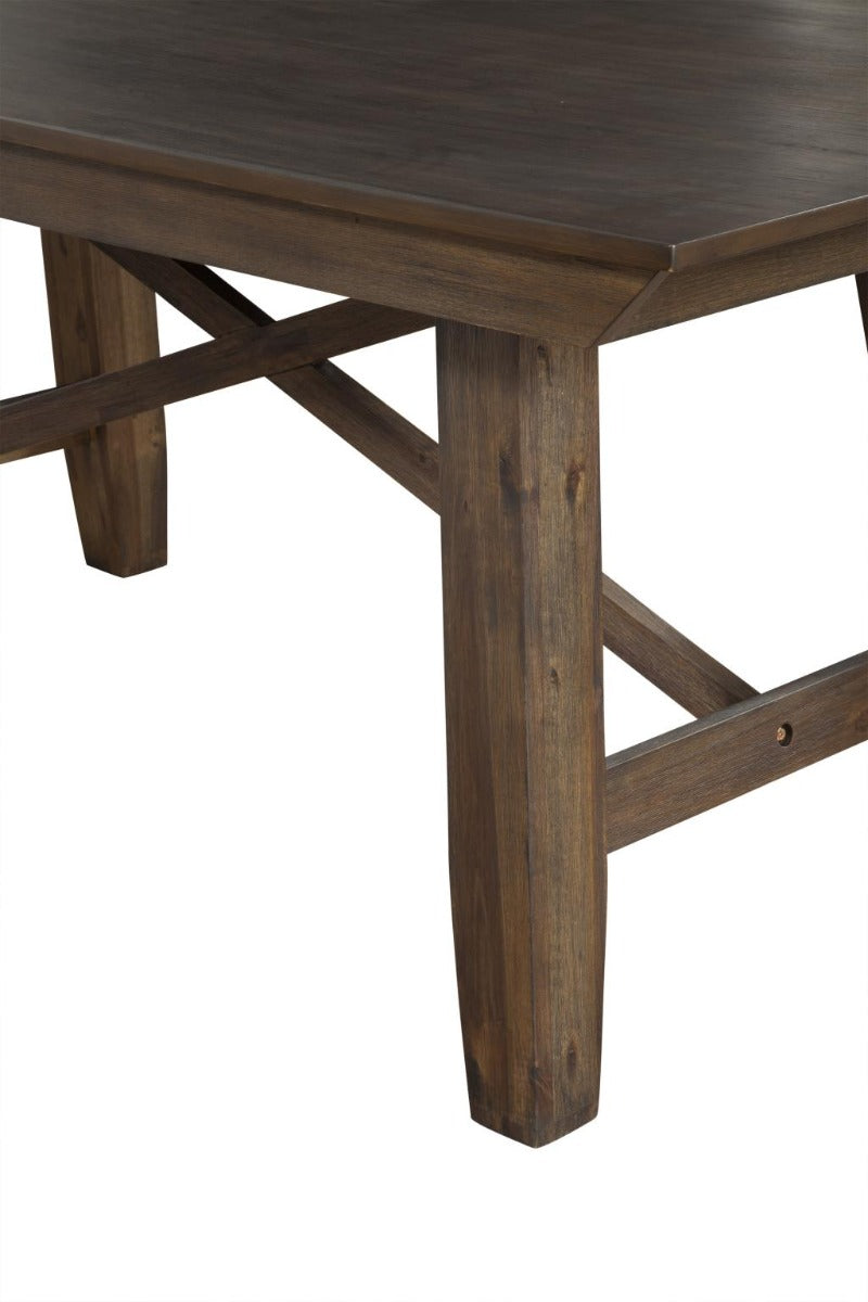 Brayden 6 Pc Dining Collection by Alpine Furniture - Acacia Solids