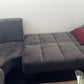 Bravo Graphite Gray Convertible Sectional