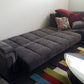 Bravo Graphite Gray Convertible Sectional