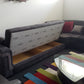Bravo Graphite Gray Convertible Sectional