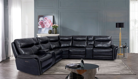 Braylee Power Sectional - Furniture of America CM9904