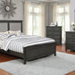 Bristol 5 Pc Bedroom Collection - Weathered Grey Finish