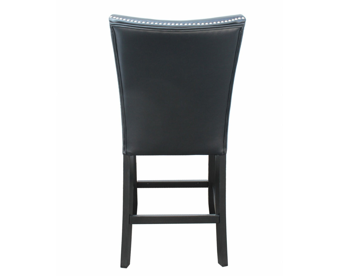 Camila Counter Stool - Black Leatherette (set of 2)