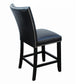 Camila Counter Stool - Black Leatherette (set of 2)