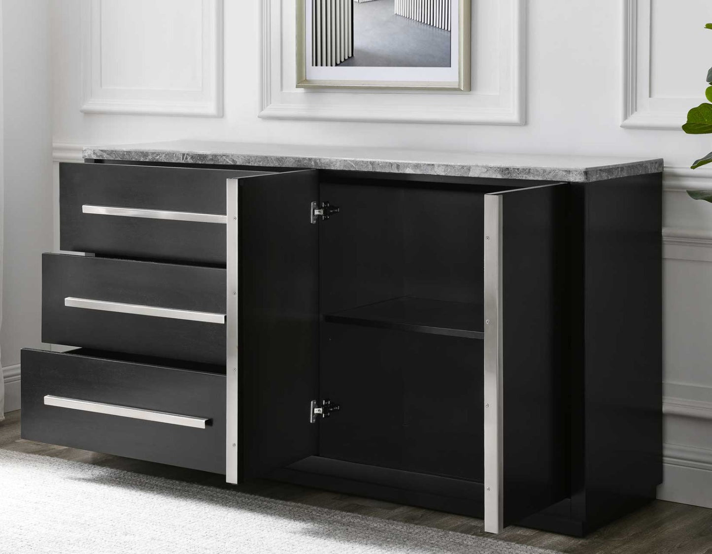 Camila Marble Top Server