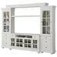 Parker House Cape Cod Entertainment Wall - Vintage White Finish