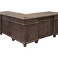 Martin Furniture Carson L Shape Desk Set