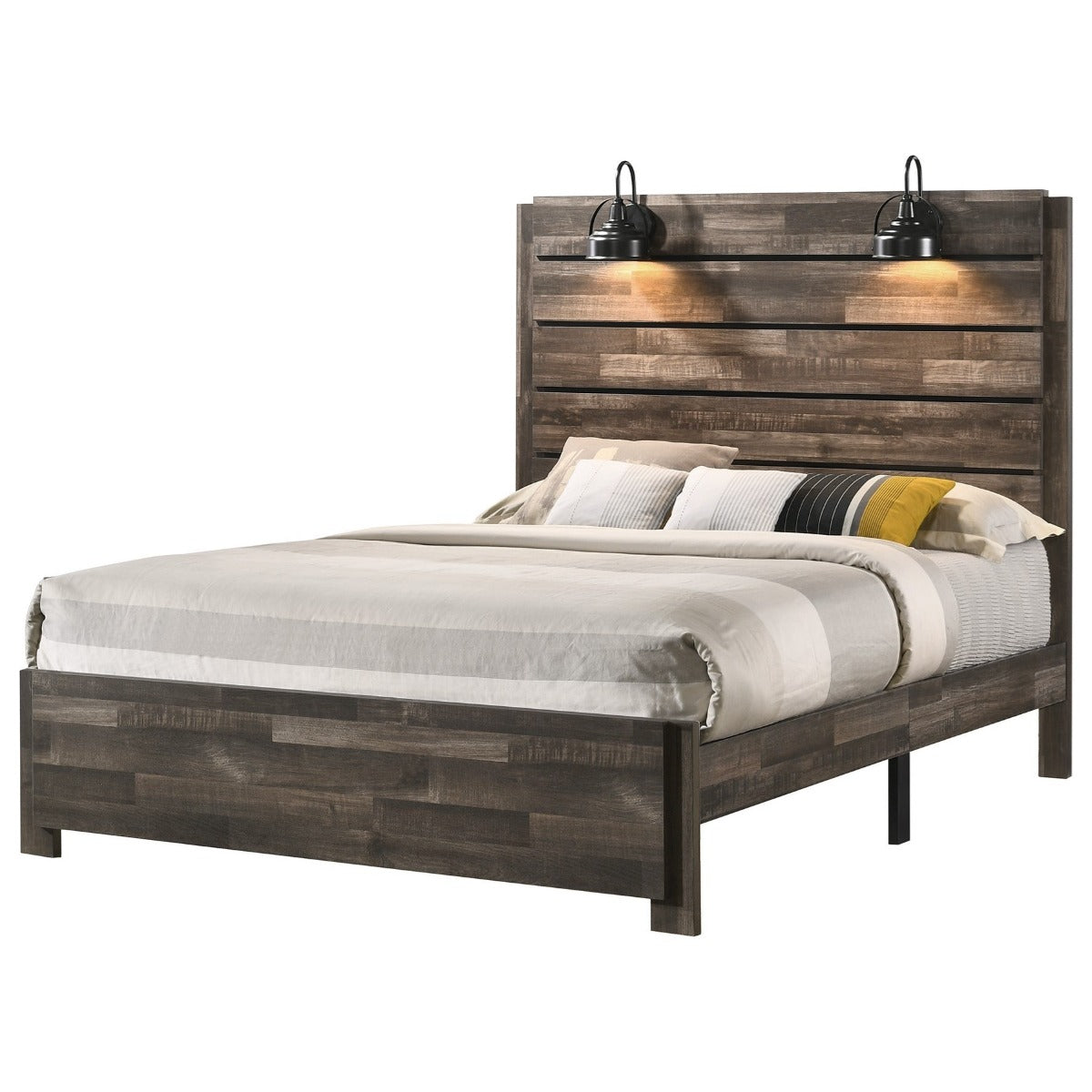 Carter B6800 Weathered Grey Bedroom Collection