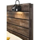 Carter B6800 Weathered Grey Bedroom Collection