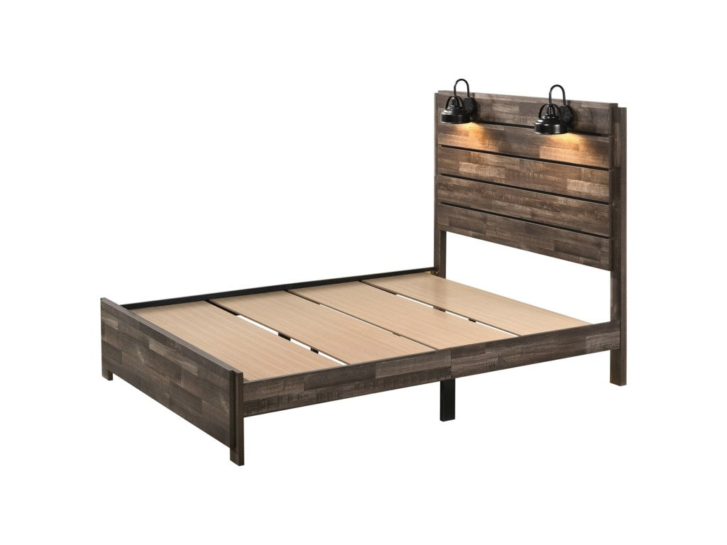 Carter B6800 Weathered Grey Bedroom Collection