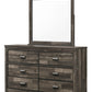 Carter B6800-1 Dresser 6 Drawer