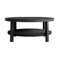 Armen Living Cayman Black Aluminum Outdoor Seating