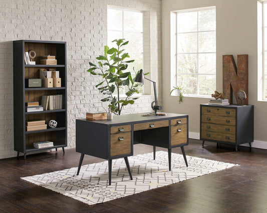 Martin Furniture Payton Mid-Century Office Desk Collection