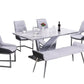 Odyssey 6 Pc Dining Collection - Marble Top