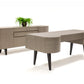 Chloe Modern Office Desk Collection - Grey or White