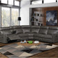 AC Pacific Clark 6 Pc Motion Sectional - Grey