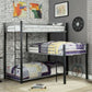 Aubrey Twin Triple Decker Bunk Bed - Metal Construction