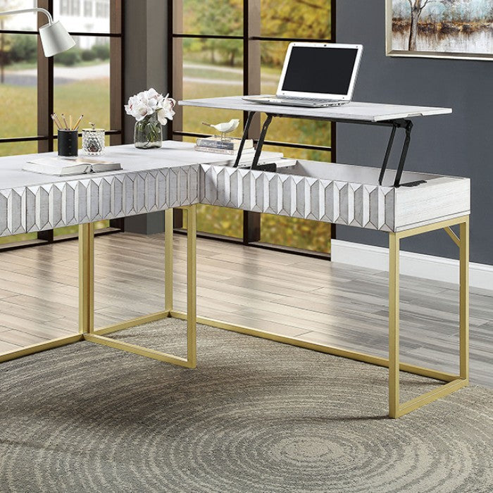 Freiburg Corner Lift-Top Desk - 3 Colors