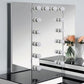 Juego de tocador Madonna en blanco y negro CM-DK824WH