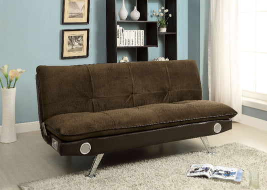 Gallagher Futon Sofa CM2675BR - Dark Brown