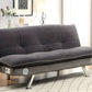 Gallagher Futon Sofa w/Bluetooth Speakers - Gray or Dark Brown