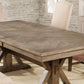 Julia Light Oak Dining Collection by Furniture of America